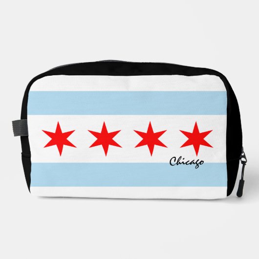 Grand sac Chicago, mode, drapeau de Chicago (Recto)