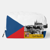 Grand sac Czechia, Prague & Tchèque Drapeau mode (Verso)