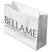 Grand sac de Bellame de vente au détail/cadeau (Devant Angle)