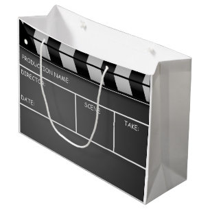 Grand sac de cadeau de claquette