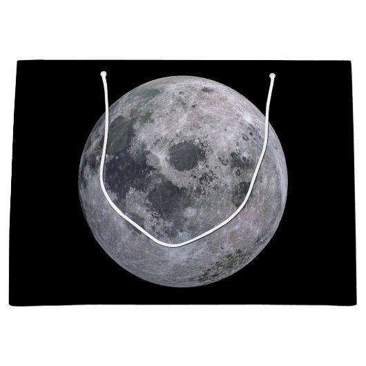 Grand sac de cadeau de PLEINE LUNE (Devant)