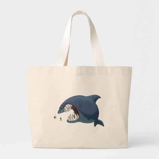 Grand sac de requin blanc (Devant)