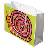 Grand sac fait sur commande de cadeau avec (Dos Angle)