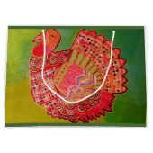 Grand sac fait sur commande de cadeau avec la (Devant)