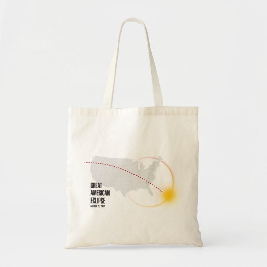 Grand sac fourre-tout 2017 américain à éclipse (Devant)