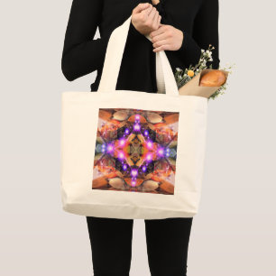 Grand Sac fourre-tout étoile Abstrait
