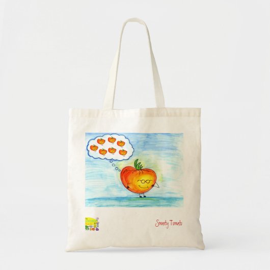 Grand sac rêveur de tomate (Devant)