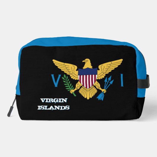 Grand sac V Îles, mode, drapeau des Îles Vierges (Verso)