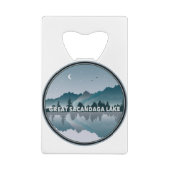 Grand Sacandaga Lake New York Réflexion (Dos)