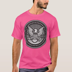 Grand sceau des États-Unis Wow T-shirt rose