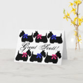 "Grand Scott ! ", Carte vierge de Terrier (Fleur jaune)