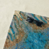 Grand Serviette de plage - États sans temps (En situation)