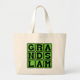 Grand Slam, honkbal home run Grote Tote Bag