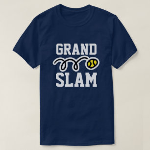 Grand Slam t-shirt voor spelers en ventilatoren
