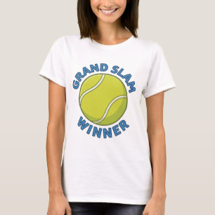Grand Slam Winnaar Tennis Bal Sport Kampioen T-shirt