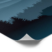 Grand Smoky Mountains National Park Affiche de voy (Coin)