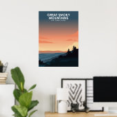 Grand Smoky Mountains National Park Affiche de voy (Bureau à domicile)