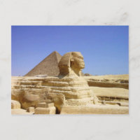 Grand Sphinx de Giza carte postale