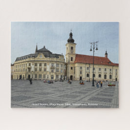 Grand Square, (Piaţa Mare), Sibiu, Roemenië op een Legpuzzel