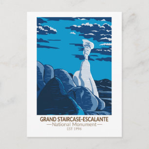 Grand Staircase Escalante Nationaal Monument Utah Briefkaart