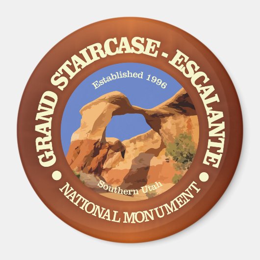Grand Staircase - Escalante National Monument Magneet (Voorkant)