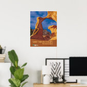 Grand Staircase-Escalante Poster (Thuiskantoor)