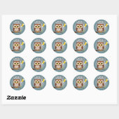Grand Sticker, Chouette Stickers (Feuille)