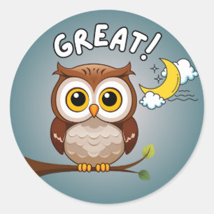 Grand Sticker, Chouette Stickers