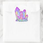Grand Sticker en cristal arc-en-ciel (Sac)