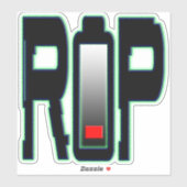 Grand Sticker en vinyle de 8 po x 8 po sur mesure (Feuille)