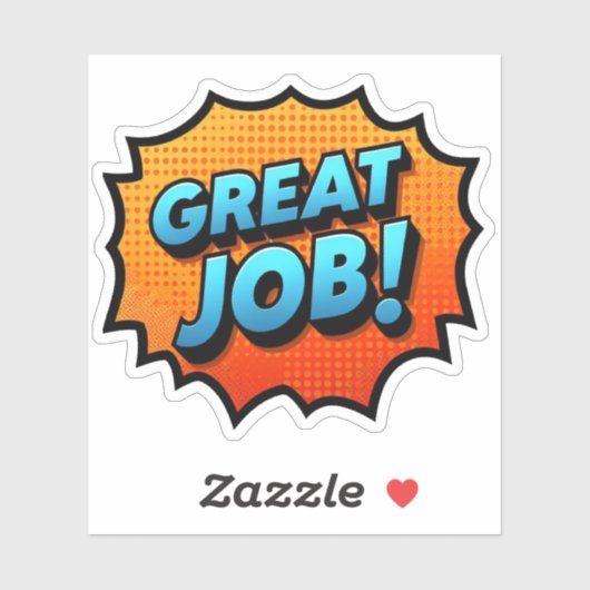 Grand Sticker Motivationnel - Encourager le succès (Feuille)