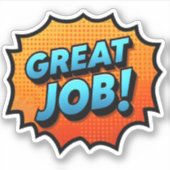 Grand Sticker Motivationnel - Encourager le succès (Devant)