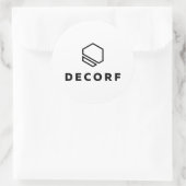 Grand Sticker rond classique (Sac)