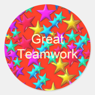 Grand Sticker Star Team Work