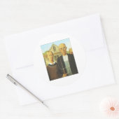 Grand Stickers American-gothique Grant-Wood (Enveloppe)