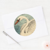 Grand Stickers Cygne (Enveloppe)