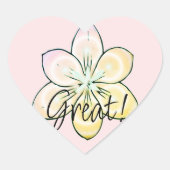 Grand Stickers Flower (Devant)