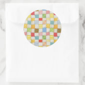 GRAND Stickers ronds CRAZY (Sac)