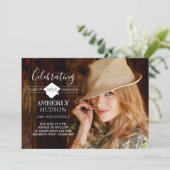 Grand succès Graduation Faire-part photo (Debout devant)