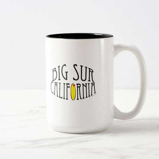 Grand Sur, tasse de la Californie (Droit)