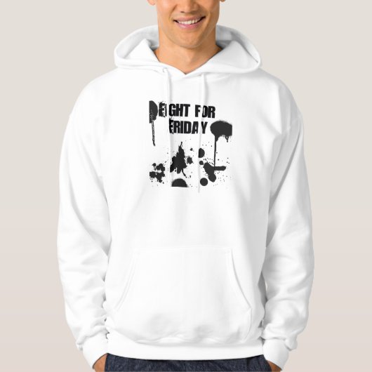 Grand sweat - shirt à capuche de logo de FFF (Devant)