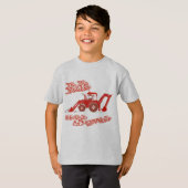 Grand T-shirt Big Red Digger (Devant entier)