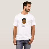 Grand T-shirt de côtelette, chocolat (Devant entier)