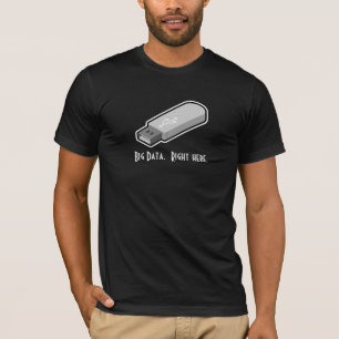 Grand T-shirt de données d'entraînement drôle