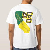 Grand T-shirt de logo de NCDXC (Dos)