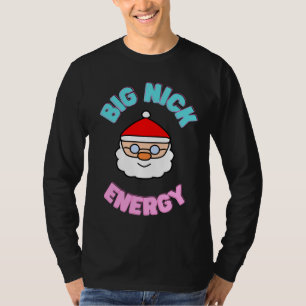 grand t-shirt de noël énergie nick