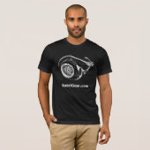 Grand T-shirt de Turbo par BoostGear.com (Devant entier)