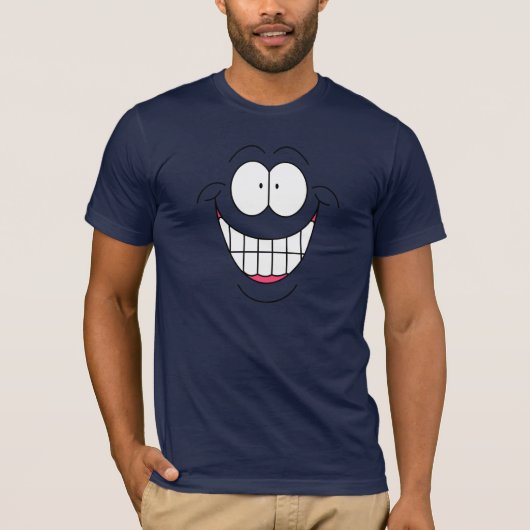 Grand T-shirt de visage (Devant)