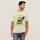 Grand T-Shirt Poisson Mensonge Drôle (Devant entier)