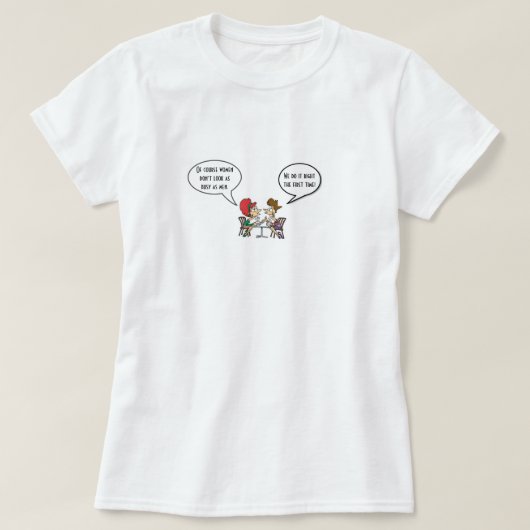 GRAND T-SHIRT POUR LES FEMMES PERSISTANTES (Design devant)